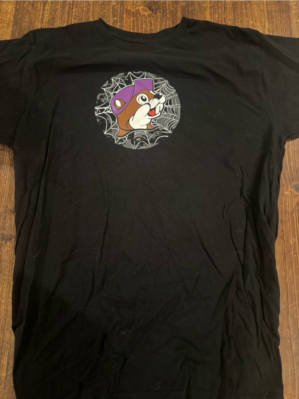 Buc-ees Halloween Glow-in-the-dark Graphic Tee - Black - Picture 2 of 3